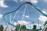  ??  ?? Fury 325 at Carowinds in Charlotte, North Carolina is Newell's favorite coaster (at the moment). With its 190-foot tall barrel turn and speeds of up to 95 mph, it's North America's longest steel coaster.