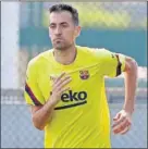  ??  ?? Sergio Busquets.