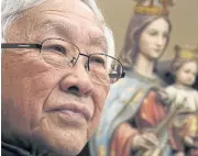  ?? REUTERS ?? Former head of the Catholic Church in Hong Kong, Cardinal Joseph Zen has been outspoken against China’s communists.