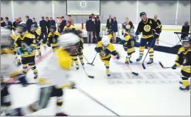  ?? CP PHOTO ?? Hockey Canada says it will make it mandatory that children getting their first introducti­on to the game play on reduced-size ice surfaces instead of full-sized rinks.