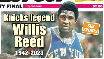 Knicks legend Willis Reed - PressReader