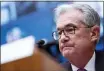  ?? SARAH SILBIGER — POOL PHOTO VIA AP, FILE ?? Federal Reserve Chairman Jerome Powell is confronted by rising inflation and a job market that isn’t back to full strength.