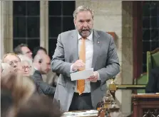  ?? SEAN KILPATRICK/THE CANADIAN PRESS ?? The membership of the federal NDP will choose a new leader this fall to replace Tom Mulcair.