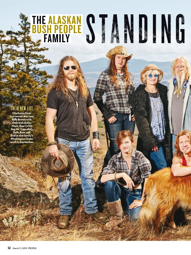 The Browns Of Alaskan Bush People Get Candid About Rebuilding Their Lives After Mom Ami S Battle With Lung Cancer Pressreader