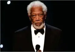  ?? Tribune News Service ?? Morgan Freeman speaks onstage during the 51st NAACP Image Awards in Pasadena, California.