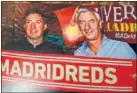  ??  ?? Fowler e Ian Rush, en Madrid.