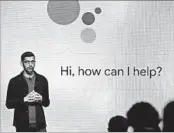  ?? ERIC RISBERG/AP 2016 ?? Target joins others in partnering with Google, led by CEO Sundar Pichai, above, on voice-activated shopping.