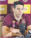  ??  ?? Billy Slater.