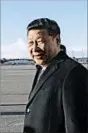  ?? MARK THIESSEN/AP ?? Chinese President Xi Jinping met with Alaska officials during refueling Friday.