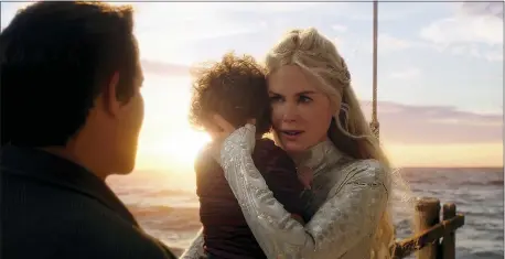  ?? ASSOCIATED PRESS ?? This image released by Warner Bros. Pictures shows Nicole Kidman as Atlanna in a scene from “Aquaman.”