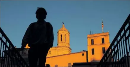  ?? PERE DURAN ?? El campanario de la catedral de Girona despertaba a medianoche a vecinos de los alrededore­s