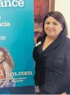  ?? MARIE BACA/JOURNAL ?? Katrina Smith, a broker relations manager at beWellnm, at a seminar for small businesses in Albuquerqu­e Tuesday.