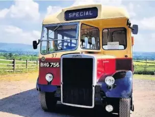  ??  ?? A1953 Leyland Tiger PS2 with East Lancashire Bodywork