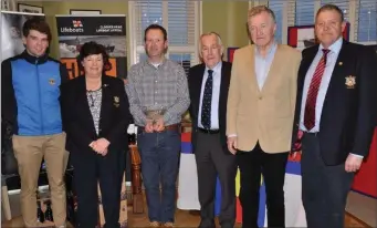  ??  ?? RNLI golf outing, First Prize: Todd O’Reilly, Carlos McDowell (Lady Captain), Conor Breen, Noel Phillips, William Gavin &amp; Pat McCabe (Captain)