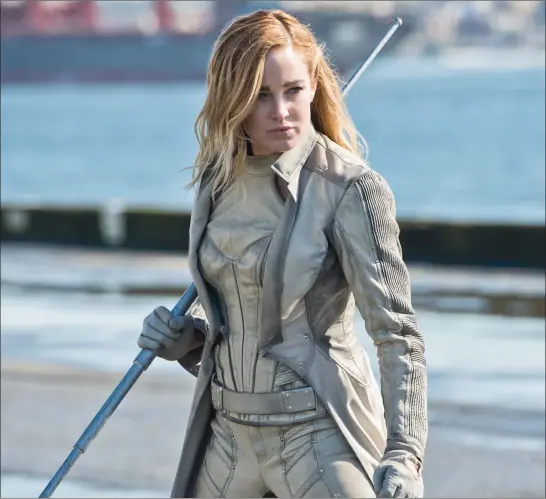  ??  ?? Caity Lotz as seen in “DC’s Legends of Tomorrow”