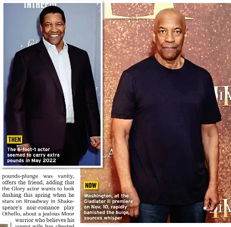 DENZEL’S DEADLY DIET PLAN! - PressReader
