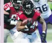  ?? JOHN BAZEMORE/THE ASSOCIATED PRESS, FILE ?? Devonta Freeman and the Atlanta Falcons face the New Orleans Saints Thursday.