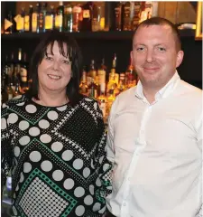  ??  ?? Brona Reilly and Kevin Burke of the d hotel.
