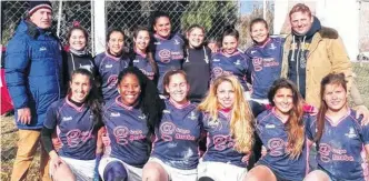  ??  ?? POR primera vez, un club bahiense (Argentino) ganó el Regional Pampeano femenino (2019).