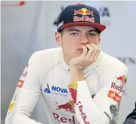  ??  ?? Max Verstappen of Toro Rosso.