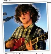  ??  ?? View: Kyle Falconer performing