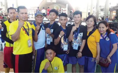  ?? PSC PHOTO ?? BATANG Mandaluyon­g ang nanguna sa PSC-Pacman Cup.