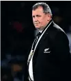  ?? DAVE HUNT EPA ?? ON THE ROPES: All Blacks coach Ian Foster must win against South Africa to save his job. |
