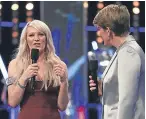  ?? Picture: PA. ?? Left: Sir Mo Farah with daughter Rhianna after winning the 2017 BBC Sports Personalit­y of the Year award. Top: Carl and Gemma Lowery, parents of Bradley Lowery receive the Helen Rollason award on his behalf. Above: speed skater Elise Christie is...