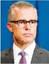  ??  ?? Andrew McCabe