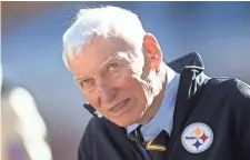  ?? 2015 PHOTO BY CHARLES LECLAIRE, USA TODAY SPORTS ?? Steelers wideout Antonio Brown called Dan Rooney “one of the most genuine and humble human beings” he has known.