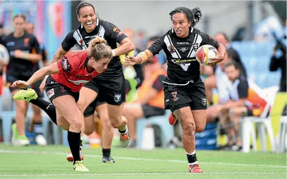  ??  ?? The Kiwi Ferns are looking to build on their big first up win over Canada at the World Cup.