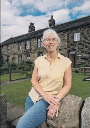  ?? PICTURE: BRUCE ROLLINSON ?? ‘WORK IN PROGRESS’: Retired teacher Elizabeth Bowen decided to research the history of her Grade II-listed family home during lockdown following a chance sighting in a churchyard.