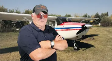  ?? Wil andrusChak, PostMedia Content Works ?? Ian Morrison, a pilot who lives on a farm near Drumheller, decided to spend US$25,000 on hip replacemen­t surgery in the United States instead of buying a different truck.