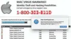  ?? MALWAREBYT­ES ?? An example of an "Apple Support Scam" similar to the one the author's mom received on her MacBook Pro.