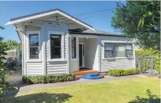  ?? ?? A three-bedroom villa at 31 Grotto St, Onehunga, below.