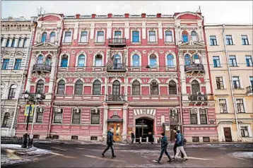  ?? DMITRI LOVETSKY/AP ?? Russia says it will shut the U.S. Consulate in St. Petersburg after a U.S. decision to close the Russian Consulate in Seattle.