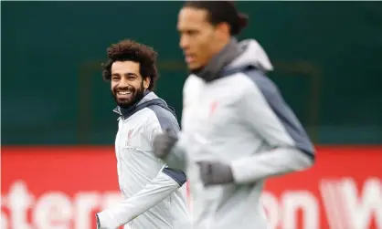  ??  ?? Mohamed Salah (left) and Virgil van Dijk will be key to Liverpool’s fortunes against Bayern Munichin Germany. Photograph: Martin Rickett/ PA