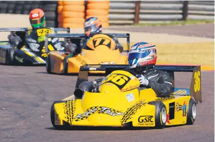  ?? Picture: RacePics. ?? HISTORY. Bevan Williams took his Anderson 250 to the first sub 60 seconds lap at Zwartkops.