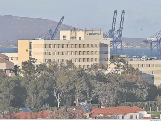  ?? ERASMO FENOY ?? El Hospital Punta de Europa de Algeciras.