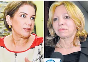  ?? ARCHIVO EL HERALDO ?? María Ceballos y Silvia Gette, quienes eran investigad­as por el asesinato.