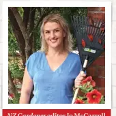  ??  ?? NZ Gardener editor Jo McCarroll names her pick of spots to enjoy the bulbs and blossom of spring