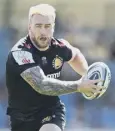  ??  ?? 0 Stuart Hogg will hope to start in the Premiershi­p final