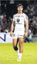  ?? Photo Icon Sport ?? Le trois-quarts polyvalent du Stade toulousain, Dimitri Delibes, fait partie des têtes d’affiche des joueurs de la liste « Objectif 2024 » issus des clubs profession­nels.