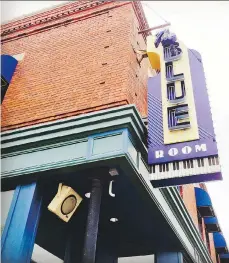  ?? CHRISTOPHE­R L. BURNETT VIA AP ?? The Blue Room in Kansas City’s historic 18th &amp; Vine Jazz District is part of the American Jazz Museum.