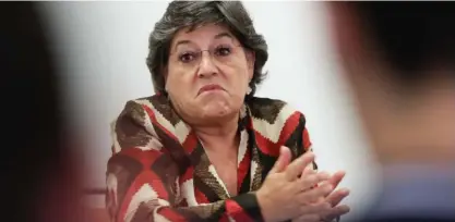  ??  ?? EX-EURODEPUTA­DA, ANA GOMES