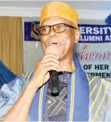  ??  ?? Chief John Odigie-Oyegun