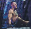  ??  ?? Conor McGregor broke his leg against Dustin Poirier