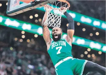  ?? ?? Jaylen Brown romperá la ausencia de Todos Estrellas que había tenido el concurso de donqueos en los últimos años.