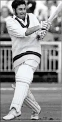  ??  ?? CRICKET STAR: Julie’s husband Farokh Engineer, seen here in 1970