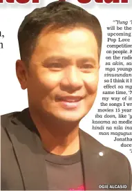  ??  ?? OGIE ALCASID